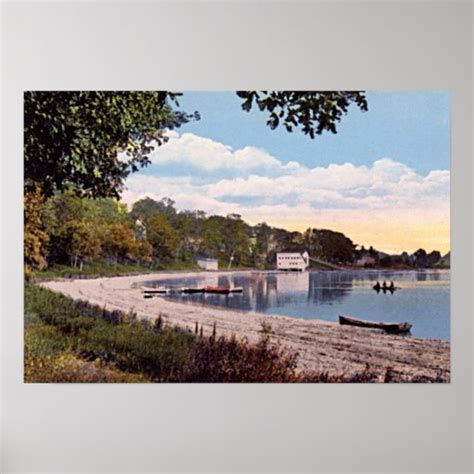 Valparaiso Indiana Flint Lake 1915 Print | Zazzle