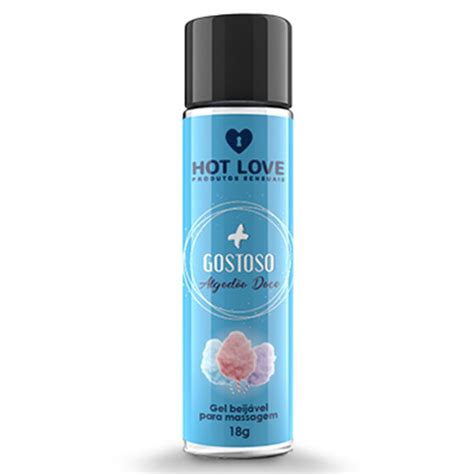 Gostoso Gel Beij Vel Algod O Doce Hot Love Bazar Do Prazer Sex Shop Bazar Do Prazer L