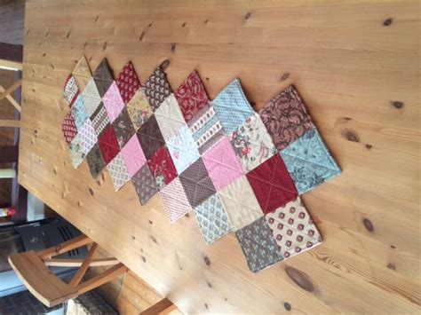 Zig Zag Charm Pack Table Runner Quiltsby Me