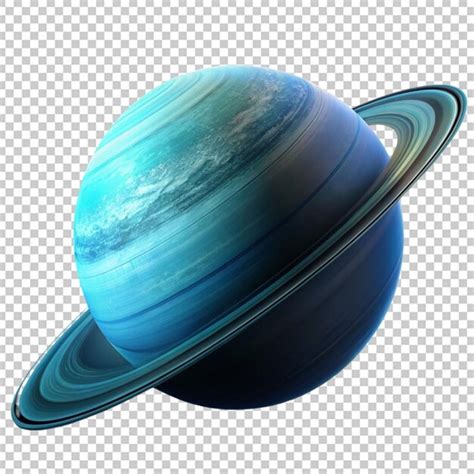 Premium Psd Uranus Planet