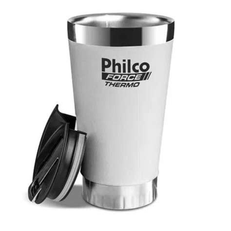 Copo Térmico Philco 475ML Cerveja Chopp Inox