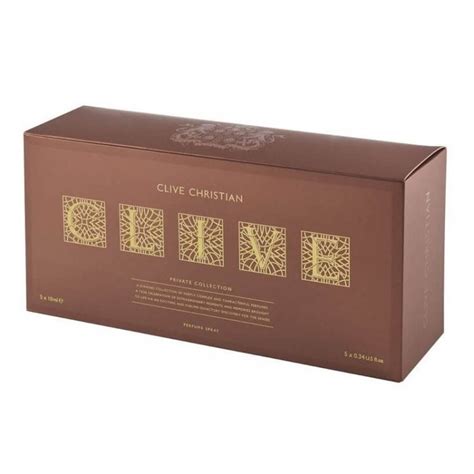 Clive Christian Private Collection Travel Gift Set (5X10mL) Masculine ...