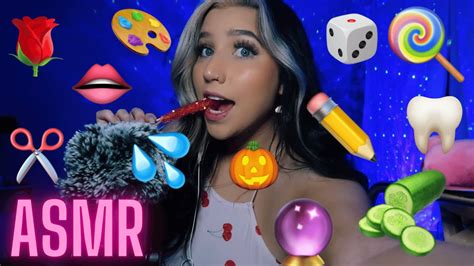 Asmr Emoji Challenge 🌈 Youtube