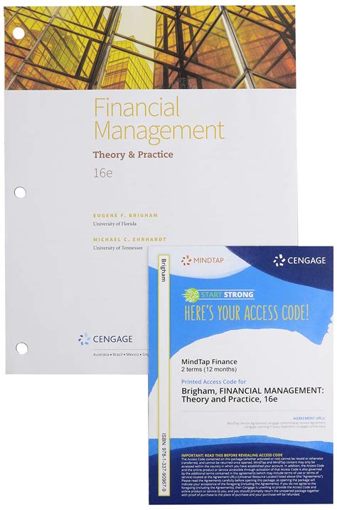 Financial Management Theory And Practice With Mindtap Access Code By