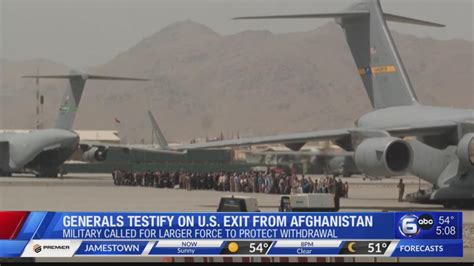 Generals Testify On U S Exit From Afghanistan