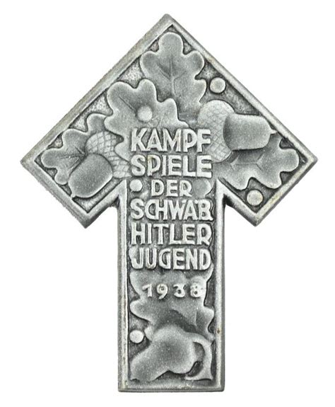 Worldwarcollectibles German Hitler Youth Kampf Spiele Badge