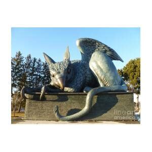 Gryphon Statue - University of Guelph 50th Anniversary Mascot ...