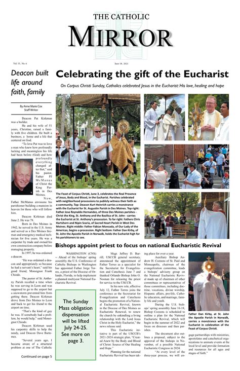 Celebrating The Gift Of The Eucharist Life Around On Corpus Christi