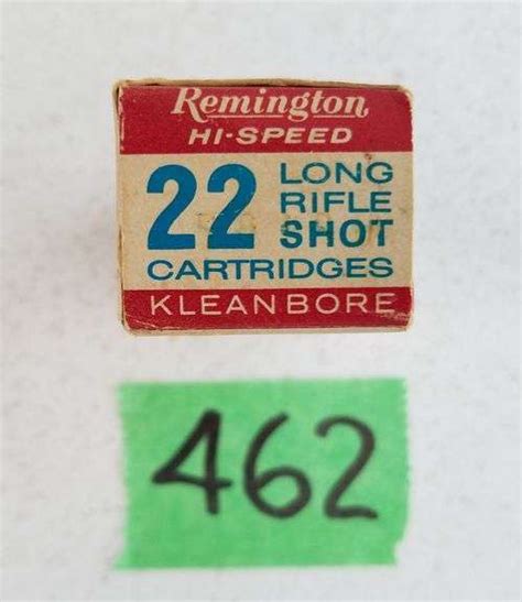 Vintage Remington Hi Speed Kleanbore Long Rifle Shot X