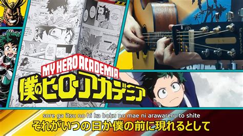 Play Guitar Read Manga Boku No Hero Academia Opening Peace Sign