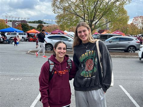 Ran into the two best bball players at VT
