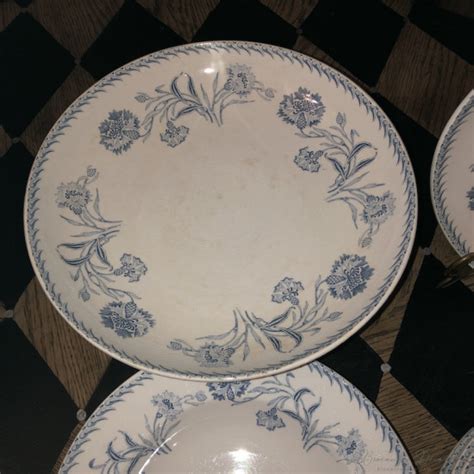 Old Piece Dinner Service Keller Et Gu Rin Lun Ville Mod Le Lut Ce