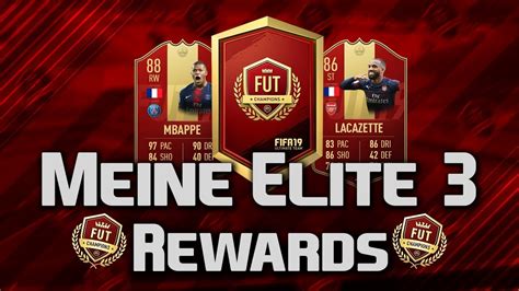 FIFA 19 MEINE ELITE 3 FUT CHAMPIONS REWARDS 5 FIFA 19 Road To