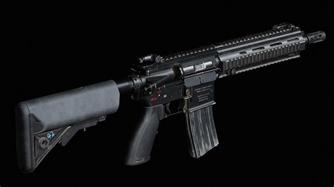 ArtStation - HK416D | Game Assets