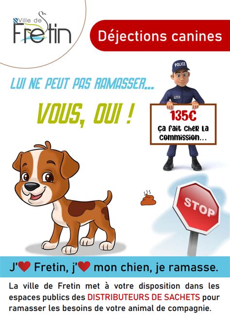 PROPRETÉ Stop aux déjections canines Ville de Fretin