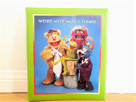 Weird, Wild, Wacky Things Muppet Photo Album Vintage Jim Henson Muppets ...