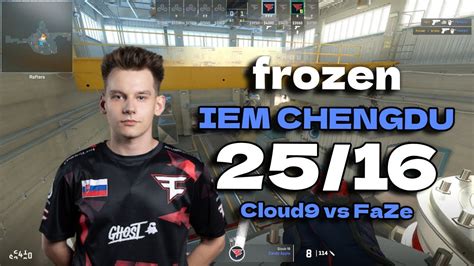 CS2 POV FaZe Frozen 25 16 Vs Cloud9 Nuke IEM Chengdu 2024 YouTube