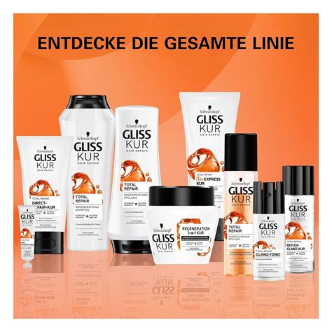 Schwarzkopf Gliss Kur Reflex Glanz Kur Total Repair Ml Shop Apotheke