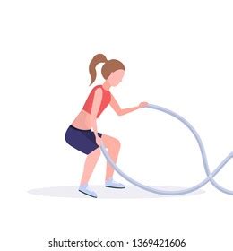 Battle Ropes Stock Vectors And Vector Art Shutterstock