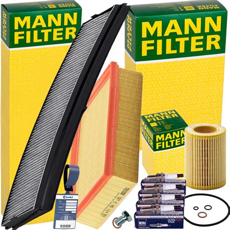 MANN FILTER INSPEKTIONSPAKET passend für BMW 3er E46 316 318 318Ci 105