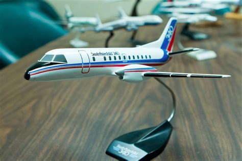 Saab 340 Display Model Desk 1100 Scale Etsy