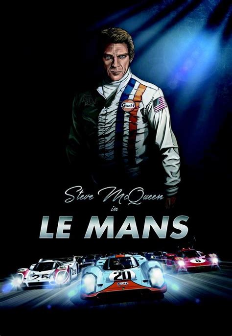 Le Mans Poster Steve Mcqueen