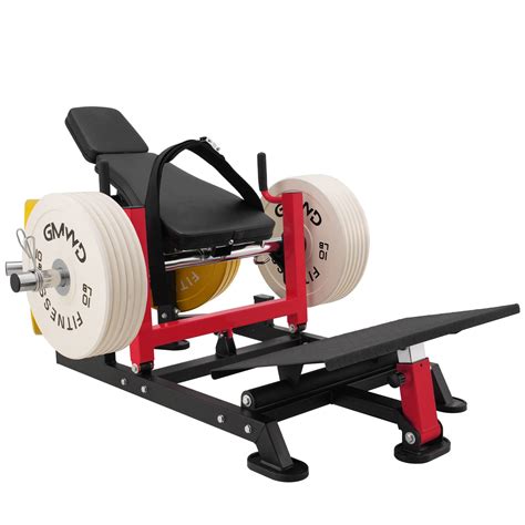 Buy GMWD Hip Thrust Machine Plate Loaded Glute Bridge Machine With