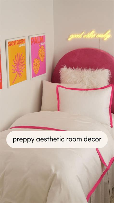 Preppy Aesthetic Room Decor Preppy Dorm Room Decor Dorm Room Inspiration Dorm Room Designs