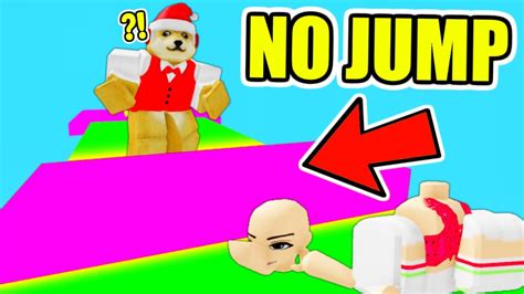 Roblox Obby BUT You CAN T JUMP YouTube