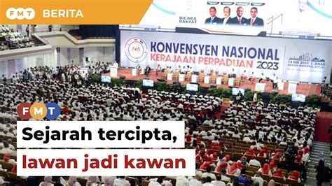 Hari Ini Dalam Sejarah Musuh Jadi Kawan Kata Pemimpin Parti Kerajaan