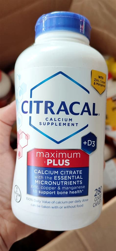 Citracal Maximum Plus Calcium Citrate D3 280 Caplets Lazada Ph