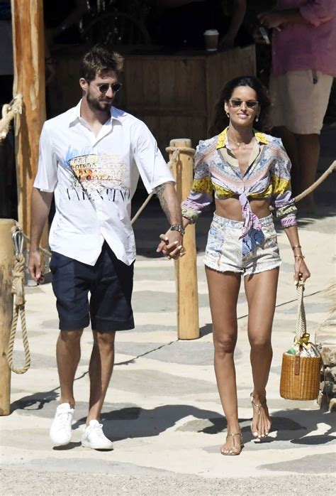 Izabel Goulart With Kevin Trapp On Vacation In Mykonos Gotceleb