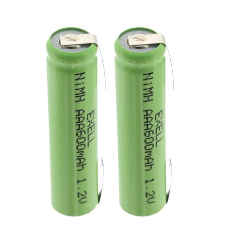 X Exell V Nimh Aaa Mah Rechargeable Batteries W Tabs Walmart