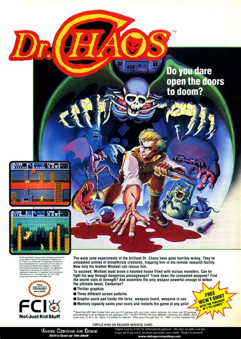 VC G Retro Scan Of The Week Dr Chaos