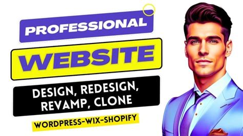 Revamp Redesign Design Clone Migrate Wordpress Website By