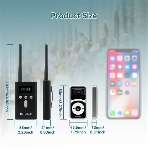 Retekess T130P T131P Audio Tour Equipment for Tourist Attractions ...