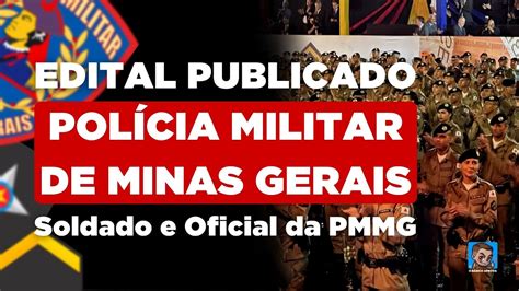 Editais Publicados Pol Cia Militar De Minas Gerais Soldado E Cadete