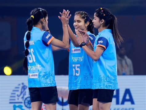 India Womens Team Win Inaugural Kho Kho World Cup Beat Nepal 78 40 In