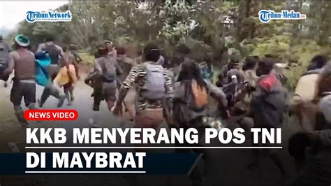 Kkb Menyerang Pos Tni Di Maybrat Seorang Prajurit Tni Terluka Imbas