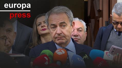 Zapatero acusa al PP de traspasar límites con los ataques a Sánchez