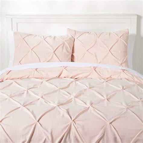 Pottery Barn Teen Microfiber Pintuck Duvet Cover, Twin/Twin XL