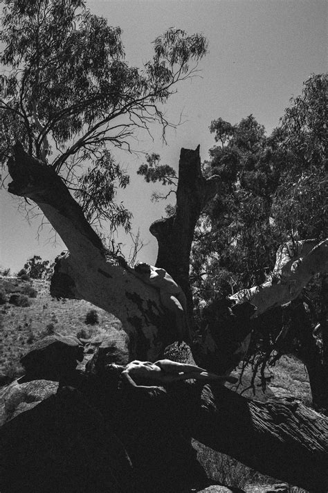 Art Nude Photography Outdoors Amongst Cliffs Rocks Velvet Thyme