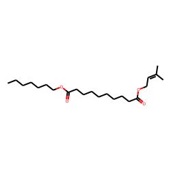 Sebacic Acid Heptyl 3 Methylbut 2 Enyl Ester Chemical Physical