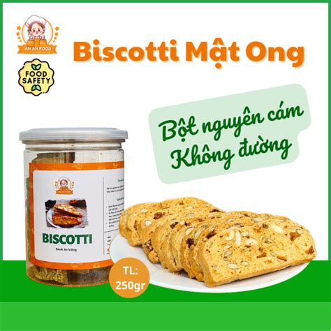 Bánh biscotti ăn kiêng giảm cân An An Food Siêu giòn thơm bổ dưỡng