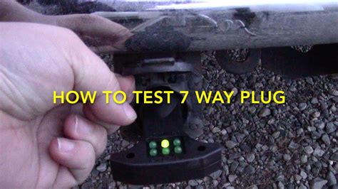 How To Test 7 Way Trailer RV Electrical Plug YouTube