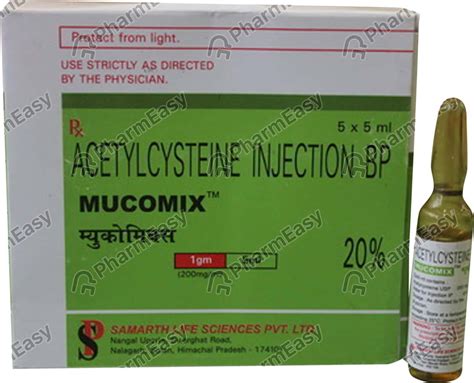 Mucomix 1 G Injection 5 Uses Side Effects Price Dosage PharmEasy