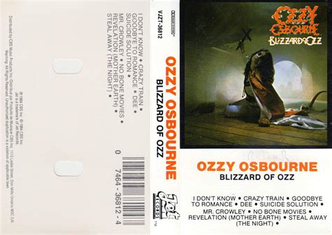 Ozzy Osbourne - Blizzard of Ozz - Encyclopaedia Metallum: The Metal ...