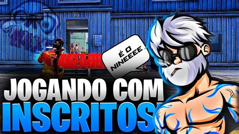 Free Fire AO VIVO BLUESTACKS 4 240JOGANDO INSCRITOS 4X4 X1