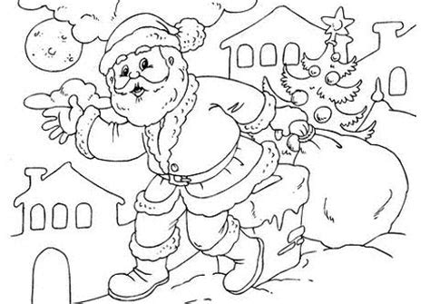 Colorear a Santa Claus