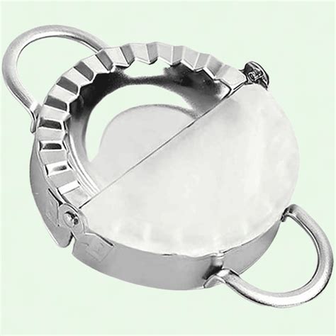 Stainless Steel Dumpling Empanada Ravioli Maker Press Pierogi Mold